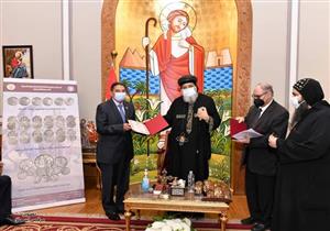  ننشر تفاصيل لقاء البابا تواضروس ورئيس مصلحة سك العملة 