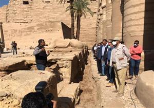 فتح معبد الأخ منو.. الآثار تعلن حصيلة ترميم معابد الكرنك خلال عام