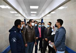 صور.. محافظ الفيوم يتفقد التشغيل التجريبي لمستشفى الصدر