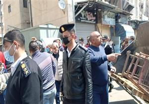 بالصور.. تنفيذ 19 قرار إزالة إشغالات وتعديات في بورسعيد