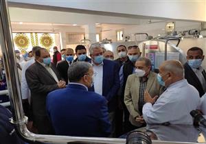 وزيرا الزراعة والإنتاج الحربي ومحافظ المنيا يفتتحون مركز تجميع الألبان النموذجي بأبو قرقاص