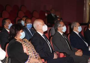 رئيس تونس من دار الأوبرا: مصر دائمًا زاخرة بفنونها وتراثها وثقافتها العريقة (صور)