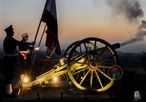 بعد توقف 30 عامًا.. 10 صور ترصد إطلاق مدفع رمضان بالقلعة