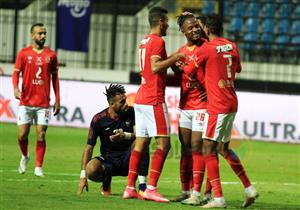 بواليا يسجل أول أهدافه المحلية ويمنح الأهلي التقدم أمام النصر