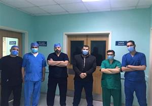 جراحة نادرة لاستئصال ورم مخاطي بمعهد قلب سوهاج