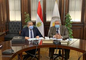 وزيرا الزراعة والإنتاج الحربي يبحثان دفع العمل في مراكز تجميع الألبان