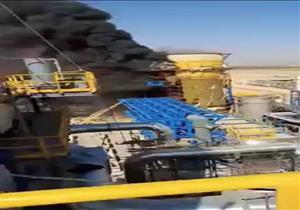  بالصور.. نشوب حريق بمصنع سكر في ملوي بالمنيا