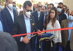 وزير الشباب والرياضة من القليوبية: الاستادات غير آدمية ورفع الكفاءة يخدم الطبقة المتوسطة - صور وفيديو