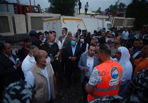 فيديو| مواطن لوزير النقل بموقع قطار طوخ: "الونش بقاله ساعة بره.. إلحقوا الناس"