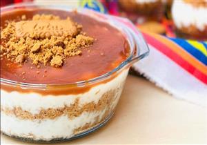 بدلا من شرائها.. إليكِ طريقة عمل الدولتشي دي ليتشي بالكنافة