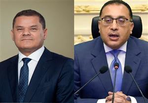 جلسة مباحثات ثنائية بين مدبولي والدبيبة بمقر الحكومة الليبية