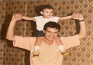 محمد يسري يحيي ذكرى رحيل والده إبراهيم يسري