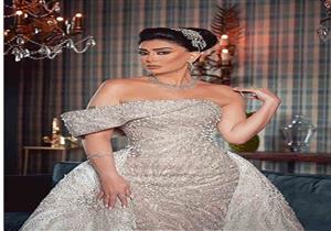 بالصور.. غادة عبد الرازق بفستان الزفاف من كواليس الحلقة العاشرة في "لحم غزال"