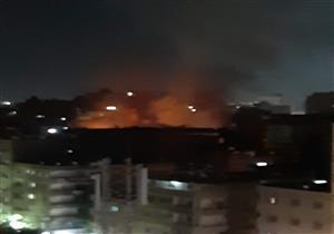 بالفيديو.. اللقطات الأولى لحريق كنيسة مار مينا بالعمرانية