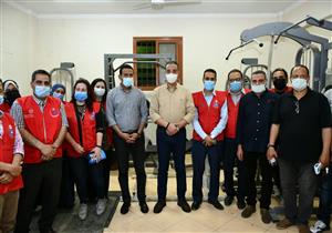 10 مراكز ثابتة لتطعيم الأهالي ضد فيروس كورونا بالفيوم