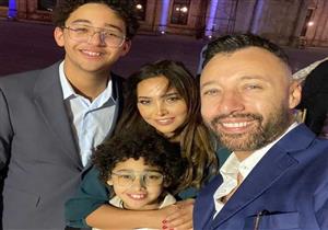 أحمد فهمي يحتفل مع عائلته بثالث أيام عيد الفطر المبارك