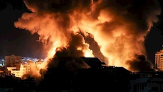   قصف عنيف على مناطق متفرقة من قطاع غزة