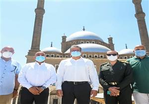 وزير السياحة يتابع أعمال صيانة وترميم برج الساعة وجامع محمد علي بالقاهرة