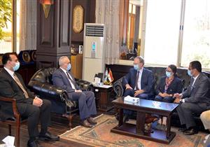 محافظ الأقصر يستقبل رئيس وفد الاتحاد الأوروبي (صور)