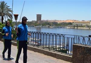 بالصور.. 3 ألاف طفل يشاركون في إطلاق شعلة أولمبياد الطفل بأسوان