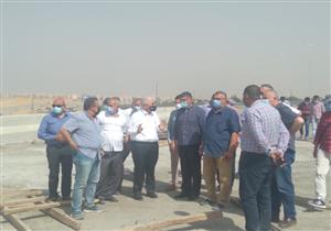 مسئولو "الإسكان" و"المقاولون العرب" يتفقدون مشروع تقاطع 8 "كوبري/ نفق" بمدينة 6 أكتوبر