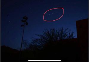 صورة جديدة لحطام الصاروخ الصيني داخل المدار الأرضي قبل سقوطه