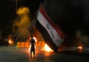 احتجاجات وحرق "كرفانات" حماية القنصلية الإيرانية بكربلاء