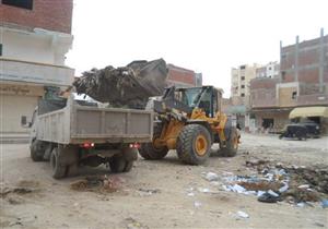 رفع 87 ألف طن قمامة بمدن وقرى محافظة الفيوم
