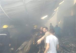 مصرع صاحب مقلة وطفل في حريق ببولاق الدكرور