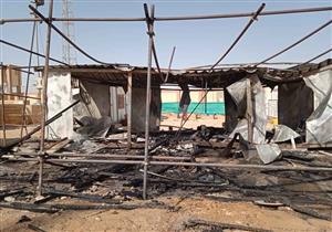 اندلاع حريق داخل محطة محولات كهرباء في سوهاج