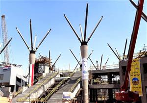 بطول 56 كيلو و22 محطة.. مدبولي يتفقد قطاع مونوريل العاصمة الإدارية