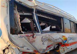 15 مصابا في تصادم سيارتين بأكتوبر