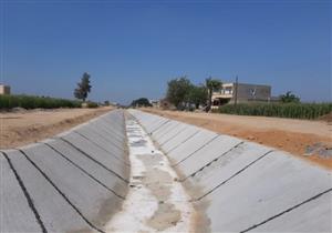 تبطين وتأهيل 73 كيلو متر من الترع بالقليوبية