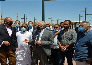 محافظ جنوب سيناء يتفقد "مقصد العائلة" استعدادًا لافتتاحه (صور)