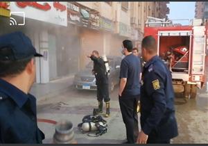 نيران صيدلية تودي بحياة شخصين في العياط