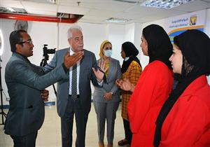 جنوب سيناء| المحافظ  يفتتح أستوديو البوابة الإلكترونية للمحافظة (صور)