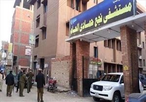 حريق في مستشفى نجع حمادي بقنا