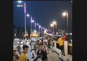 الشراقوة يحتفلون بالعيد على كورنيش الزقازيق