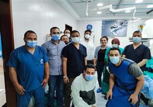 لأول مرة.. إجراء قسطرة مخية بكلية "طب المنيا"