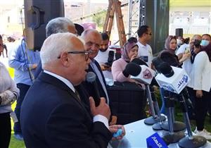 محافظ بورسعيد: "الرئيس قال لي خلي بالك من بورسعيد ومبروك عليكم الاستاد الجديد"