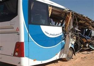 4 حالتهم حرجة.. إصابة 12عاملًا في حادث تصادم أتوبيسين بالشرقية