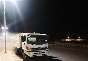  الجيزة: حملات نظافة وتجريد مكبرة بمركز الواحات البحرية