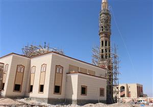 محافظ جنوب سيناء يتفقد مسجد الروضة تمهيدًا لافتتاحه في أكتوبر (صور)