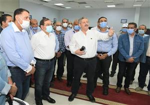 وزير البترول يتابع توسعات مصفاة تكرير ميدور ومحطة ميدتاب بالإسكندرية