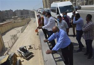 محافظ الجيزة يتفقد محاور المنصورية والمريوطية والسادات