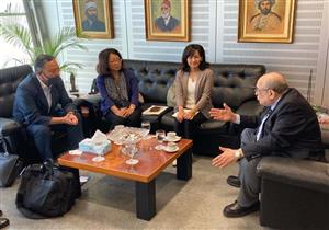 بالصور.. مكتبة الإسكندرية تستقبل وفد هيئة التعاون الدولي اليابانية 