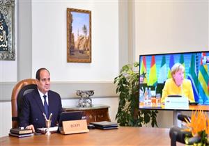 السيسي: التعاون الدولي في تصنيع وتوزيع لقاحات كورونا ضرورة لتعافي الاقتصاد العالمي