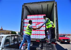 تنفيذا لتوجيهات الرئيس.. صندوق تحيا مصر ينظم قافلة حماية اجتماعية في سيدي براني