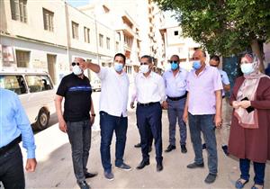 بالصور.. محافظ الغربية يتفقد أعمال الرصف بالمحلة الكبرى وطنطا