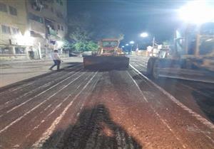  محافظ الجيزة يتابع أعمال رصف وتطوير شوارع جنوب المحافظة وبولاق الدكرور والهرم